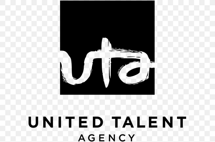 United Talent Agency Talent Agent Logo Company Management, PNG, 605x542px, United Talent Agency, Beverly Hills, Black And White, Brand, Business Download Free