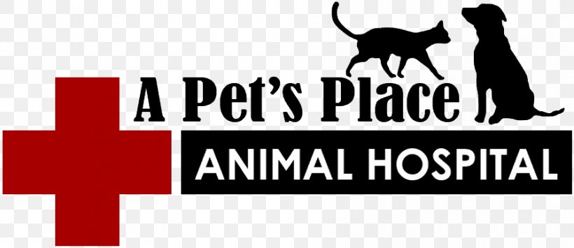 A Pet's Place Animal Hospital Primeau Joan R DVM Veterinarian Cat Dog, PNG, 894x388px, Veterinarian, Academic Degree, Black, Brand, Canidae Download Free