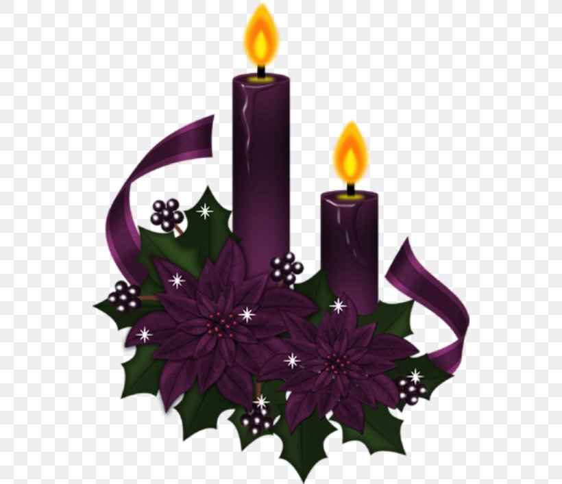Christmas Advent Candle Clip Art, PNG, 550x707px