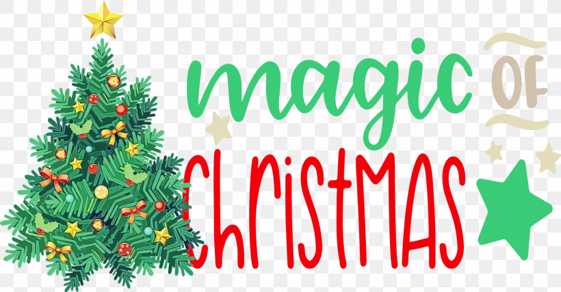 Christmas Tree, PNG, 3000x1564px, Magic Of Christmas, Christmas, Christmas Day, Christmas Ornament, Christmas Ornament M Download Free