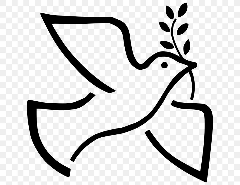Doves As Symbols Peace Symbols Columbidae Olive Branch Clip Art, PNG, 654x632px, Doves As Symbols, Art, Artwork, Beak, Black Download Free