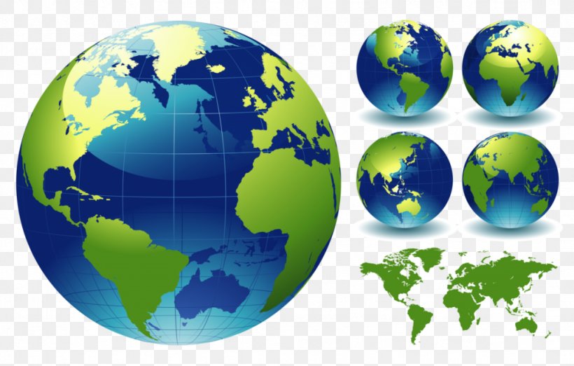 Globe World Map Earth Vector Graphics, PNG, 1024x654px, Globe, Atlas, Earth, Map, Planet Download Free