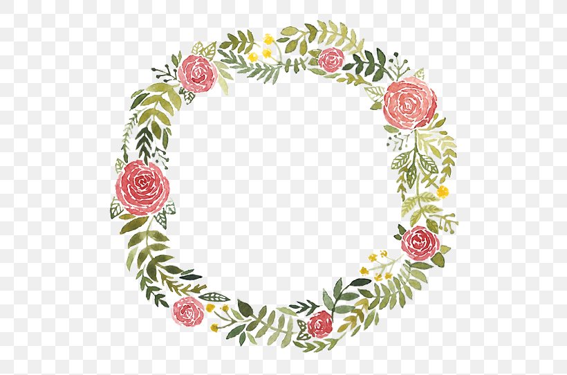 Watercolor Painting Wreath Royalty-free, PNG, 506x542px, Watercolor Painting, Art, Cut Flowers, Decor, Flora Download Free