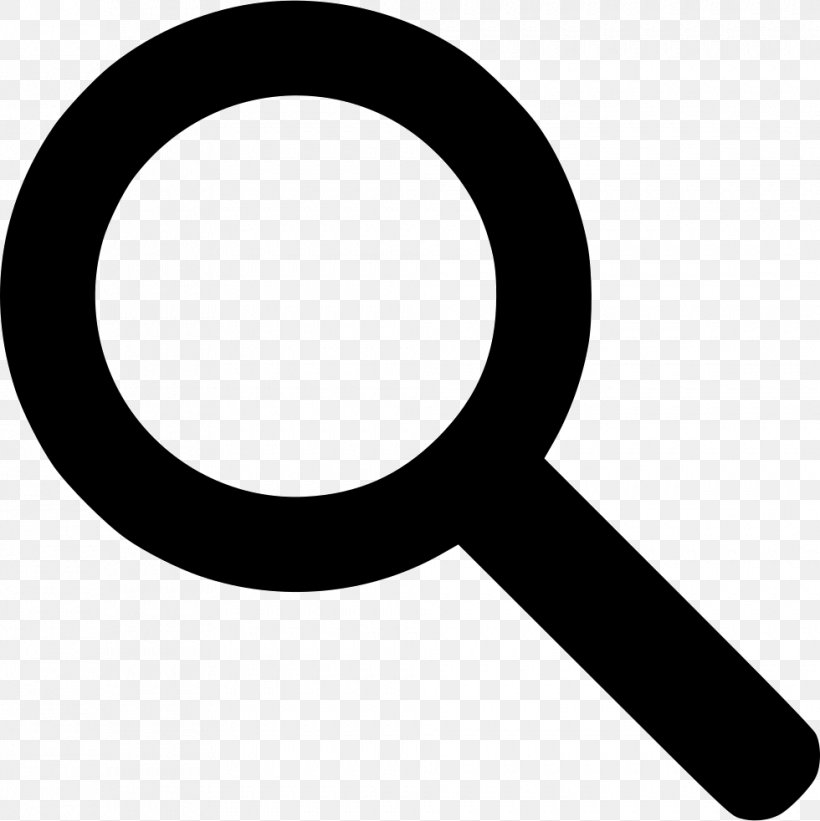 Symbol Font Awesome Button, PNG, 980x982px, Symbol, Black And White, Button, Font Awesome, Magnifying Glass Download Free
