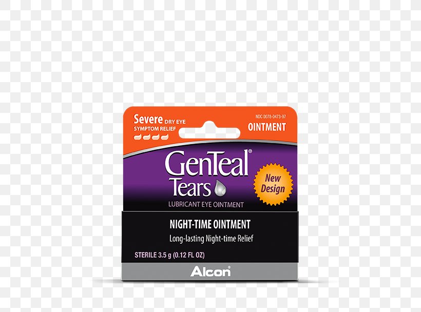 Dry Eye Syndrome Topical Medication GenTeal Severe Dry Eye Relief Eye Drops & Lubricants GenTeal PM Lubricant Eye Ointment, PNG, 576x608px, Dry Eye Syndrome, Alcon, Brand, Dry Eye, Dryness Download Free