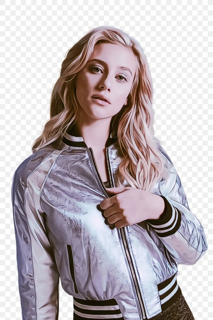 Hairstyle Picsart, PNG, 1632x2448px, Lili Reinhart, Betty Cooper, Blond, Blouse, Brown Hair Download Free