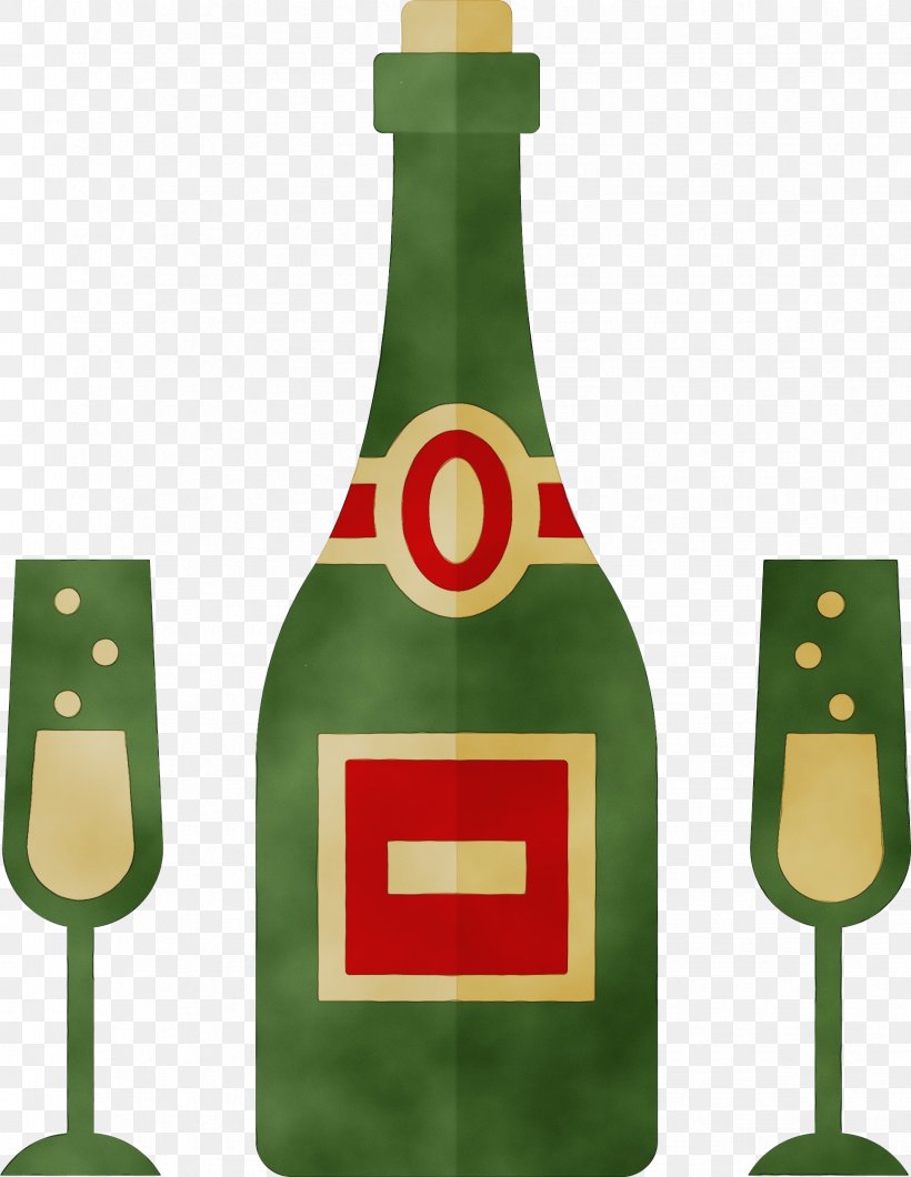 Champagne, PNG, 1738x2247px, Watercolor, Alcohol, Bottle, Champagne, Drink Download Free