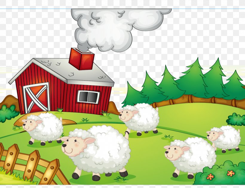 Sheep Farming Sheep Farming Clip Art, PNG, 1539x1177px, Sheep, Agriculture, Art, Barn, Farm Download Free