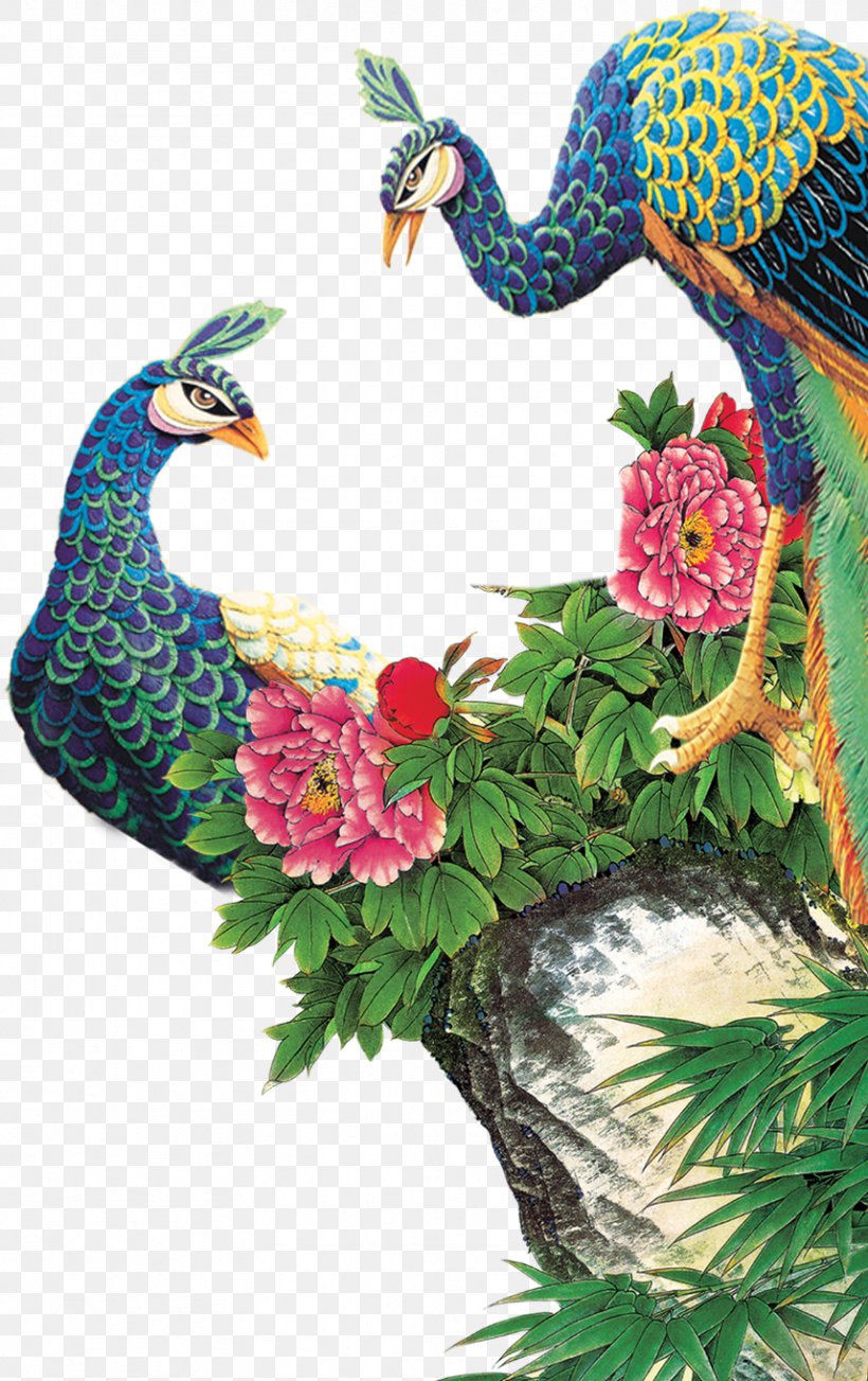 Peafowl Painting, PNG, 858x1364px, Peafowl, Art, Beak, Bird, Feather Download Free