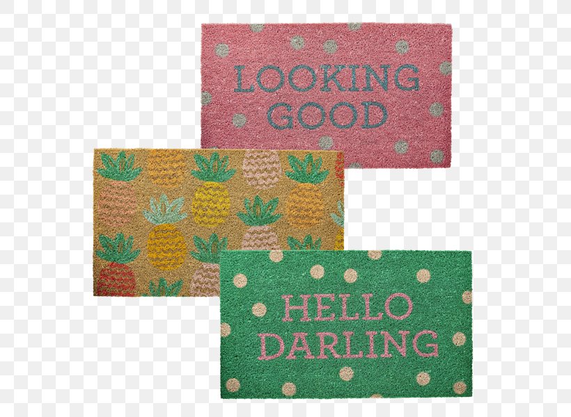 Place Mats Hello Darlin' Green Rectangle, PNG, 600x600px, Place Mats, Green, Hello Darlin, Mat, Material Download Free