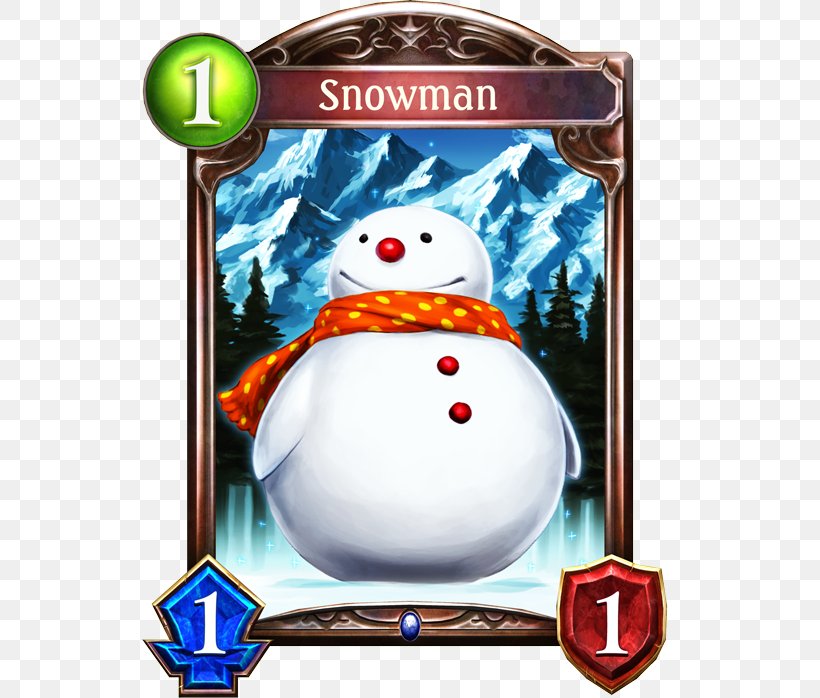 Shadowverse Snowman Video Games カード, PNG, 536x698px, Shadowverse, Christmas, Christmas Ornament, Evolution, Game Download Free