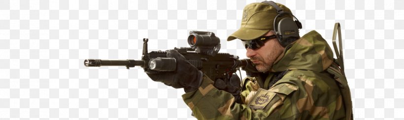 Soldier Military Marksman Militia Mercenary, PNG, 1006x300px, Soldier, Air Gun, Combat, Gun, Gun Accessory Download Free