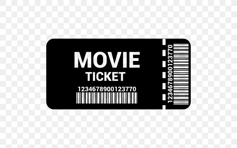 Ticket Cinema Film, PNG, 512x512px, Ticket, Art, Black And White, Brand, Cinema Download Free