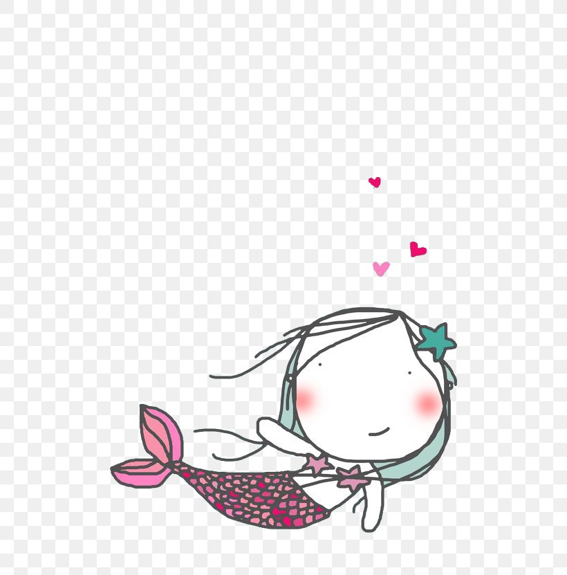 Drawing Mermaid Illustrator Illustration, PNG, 564x831px, Watercolor, Cartoon, Flower, Frame, Heart Download Free