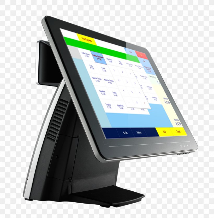 Touchscreen Point Of Sale Computer Monitors System Solid-state Drive, PNG, 1024x1043px, Touchscreen, Barcode Scanners, Cash Register, Computer, Computer Accessory Download Free