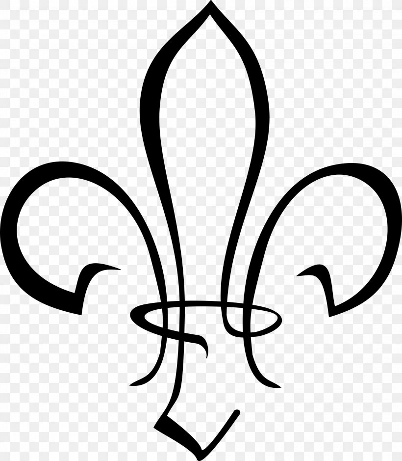 Fleur-de-lis Scouting Clip Art, PNG, 2095x2400px, Fleurdelis, Area, Artwork, Beak, Black Download Free