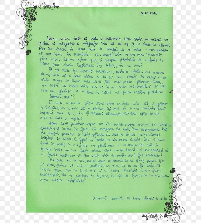 Green Document Handwriting, PNG, 688x911px, Green, Document, Grass, Handwriting, Text Download Free