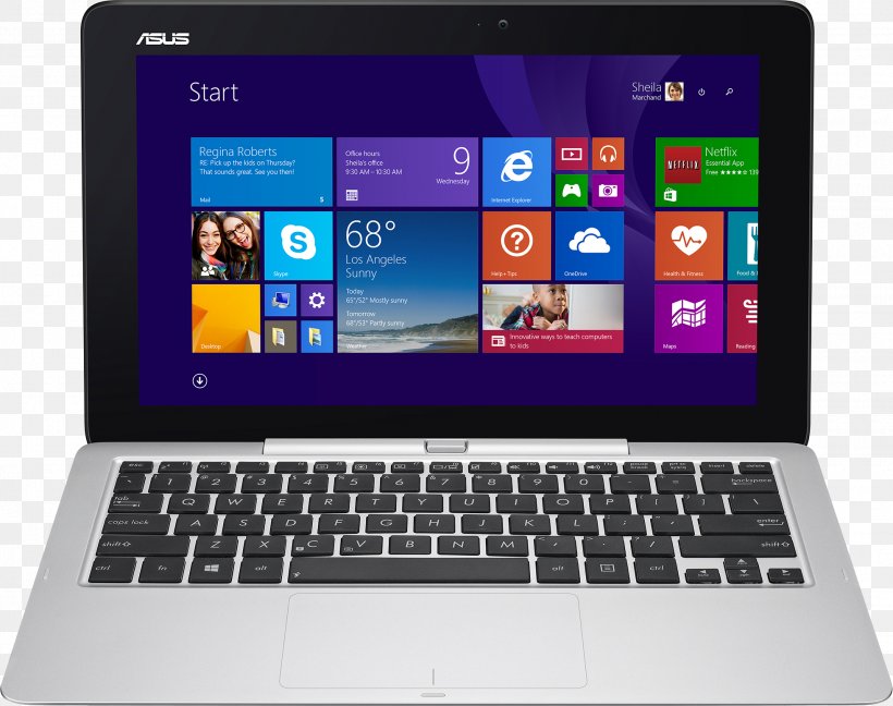 Laptop ASUS Transformer Book T100 2-in-1 PC Tablet Computers Asus Transformer Book T200, PNG, 1960x1549px, 2in1 Pc, Laptop, Asus, Asus Transformer Book T100, Asus Transformer Book T200 Download Free
