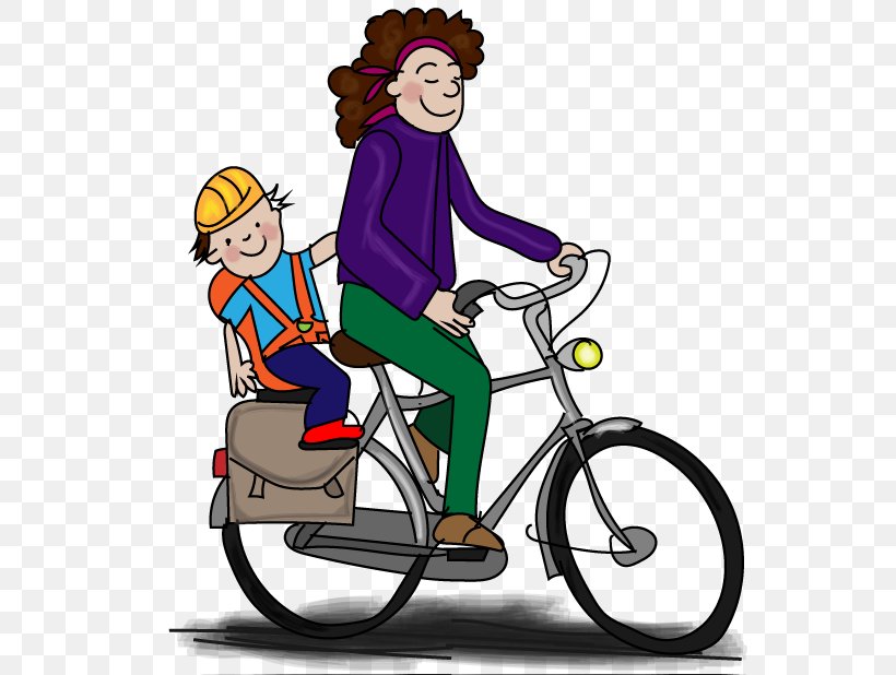 Hybrid Bicycle Cycling Driver Traffic, PNG, 600x618px, Hybrid Bicycle, Bicycle, Bicycle Accessory, Cartoon, Child Download Free