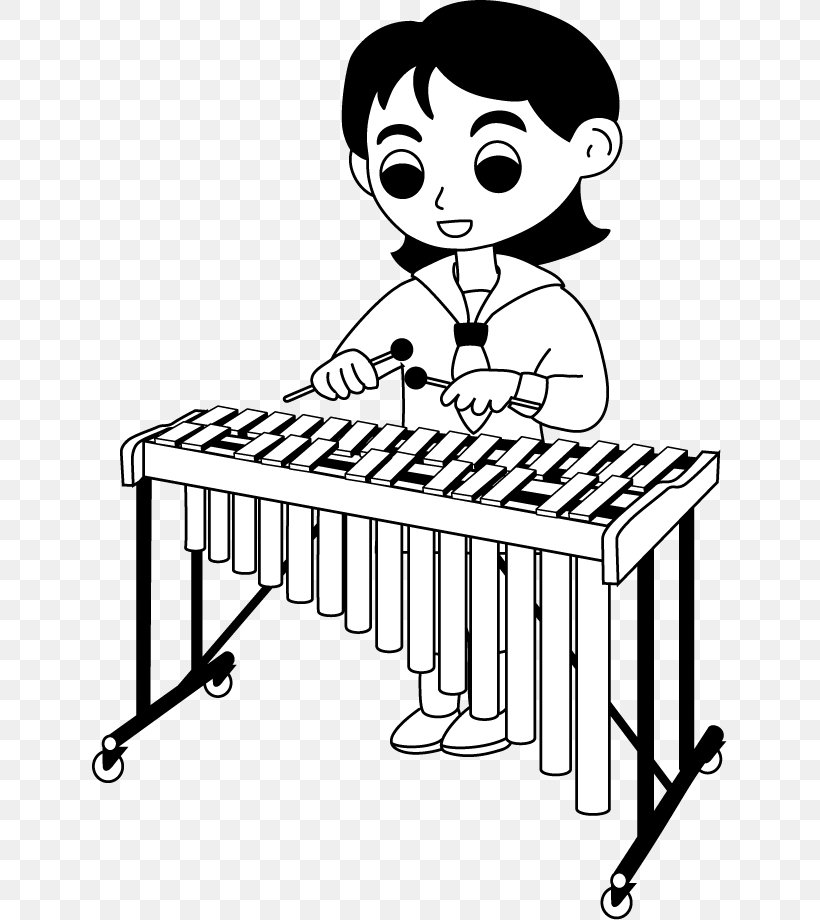 Xylophone Musical Instruments Marimba Clip Art, PNG, 635x920px, Watercolor, Cartoon, Flower, Frame, Heart Download Free