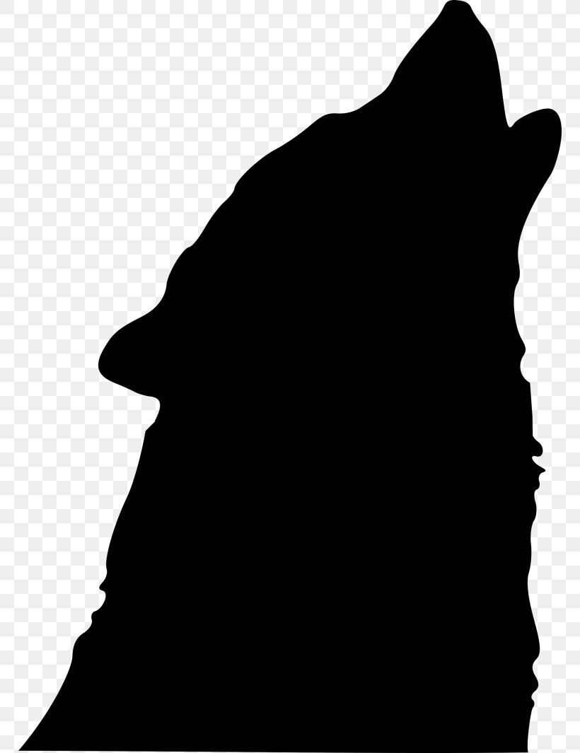 Dog Drawing Silhouette Clip Art, PNG, 768x1065px, Dog, Aullido, Black, Black And White, Drawing Download Free