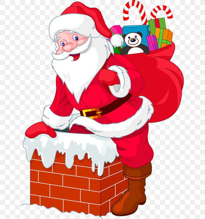 Santa Claus Christmas Saint Nicholas Day Gift, PNG, 650x877px, Santa Claus, Art, Biblical Magi, Child, Chimney Download Free