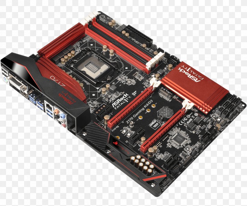 ASRock ASRock Fatal1ty Gaming E3V5 Performance Gaming/OC LGA 1151 Intel C232 SATA 6Gb/s USB 3.0 ATX Intel Motherboard, PNG, 1200x1000px, Intel, Asrock, Atx, Computer Component, Computer Hardware Download Free