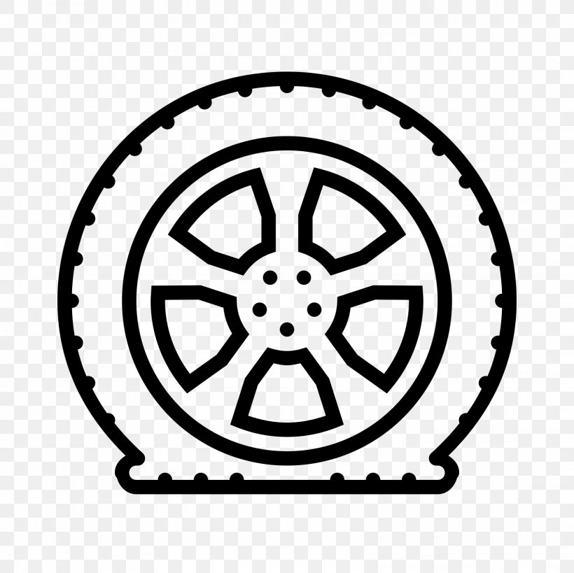 Car Flat Tire Wheel, PNG, 1600x1600px, Car, Auto Part, Bicycle Wheel, Black And White, Bumper Download Free