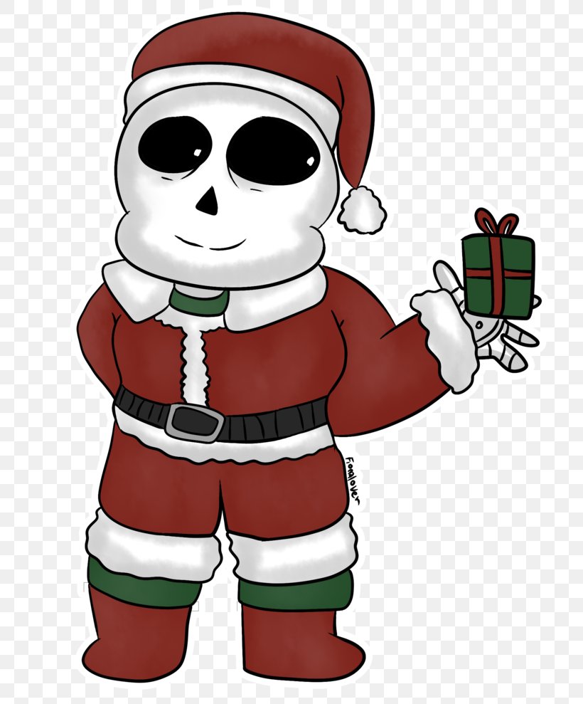 Santa Claus Undertale Christmas Ornament Christmas Day Gift, PNG, 800x989px, Santa Claus, Art, Cartoon, Christmas, Christmas Card Download Free