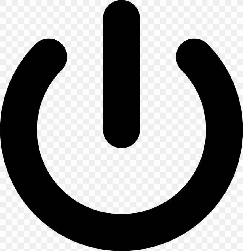 Shutdown Logo, PNG, 948x980px, Shutdown, Black And White, Logo, Point, Power Symbol Download Free