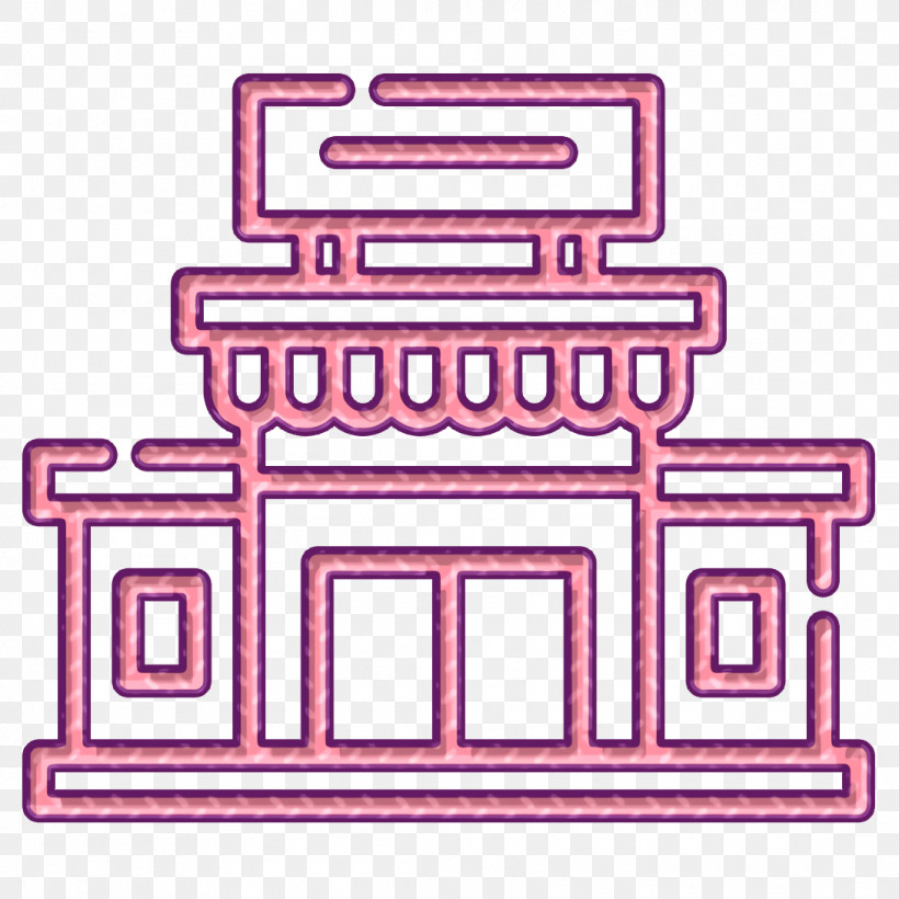 Supermarket Icon Mall Icon, PNG, 1090x1090px, Supermarket Icon, Line, Magenta, Mall Icon, Pink Download Free