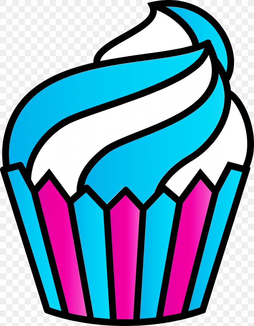 Turquoise, PNG, 2341x3000px, Cute Cupcake, Cartoon Cupcake, Turquoise Download Free