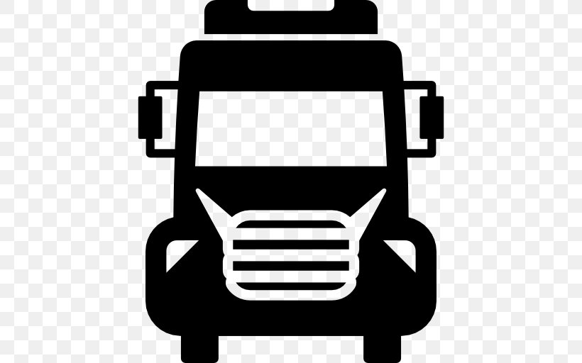 Van Dump Truck Car, PNG, 512x512px, Van, Black, Black And White, Car, Cargo Download Free