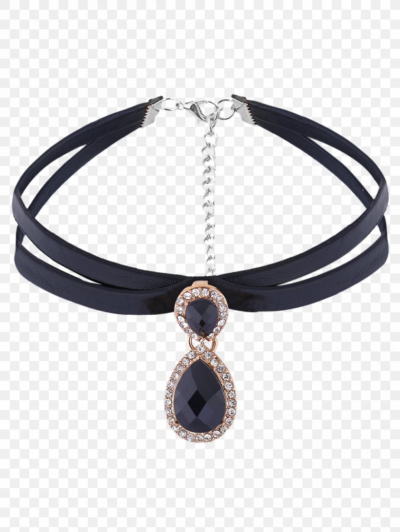 Bracelet Necklace Choker Jewellery Imitation Gemstones & Rhinestones, PNG, 1000x1330px, Bracelet, Bicast Leather, Chain, Charms Pendants, Choker Download Free