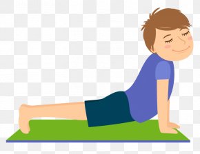 Press Up Human Leg - Stress Cartoon PNG