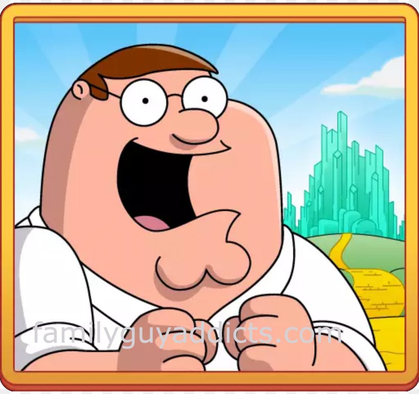 Family Guy: The Quest For Stuff The Simpsons: Tapped Out Peter Griffin Meg Griffin Stewie Griffin, PNG, 1439x1352px, Family Guy The Quest For Stuff, Android, Area, Artwork, Cartoon Download Free