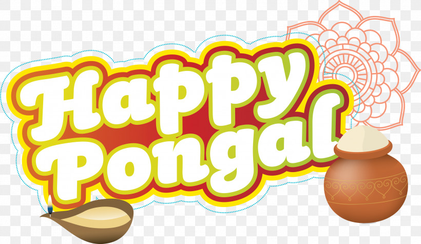 Pongal Festival Happy Pongal, PNG, 2999x1740px, Pongal Festival, Fruit, Happy Pongal, Logo, M Download Free