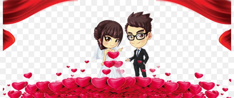 For The Groom Marriage, PNG, 800x344px, Watercolor, Cartoon, Flower, Frame, Heart Download Free
