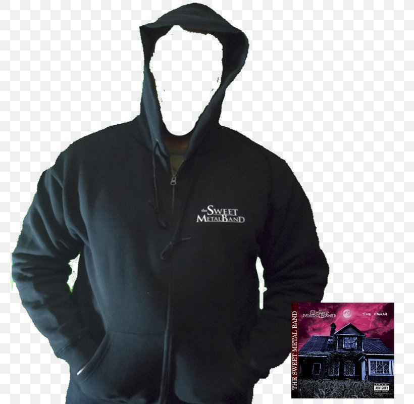 Hoodie T-shirt The Sweet Metal Band The Farm Bluza, PNG, 800x800px, Hoodie, Bluza, Brand, Compact Disc, Farm Download Free