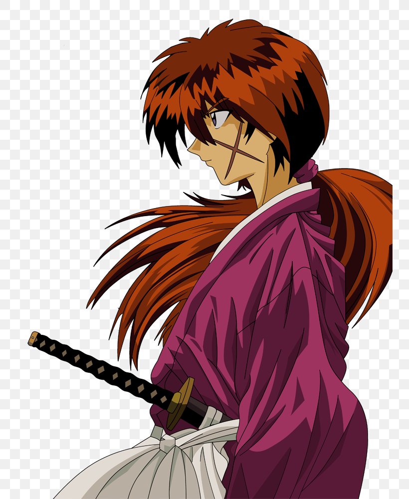 Kenshin Himura Kaoru Kamiya Sojiro Seta Makoto Shishio Rurouni Kenshin, PNG, 755x1000px, Watercolor, Cartoon, Flower, Frame, Heart Download Free