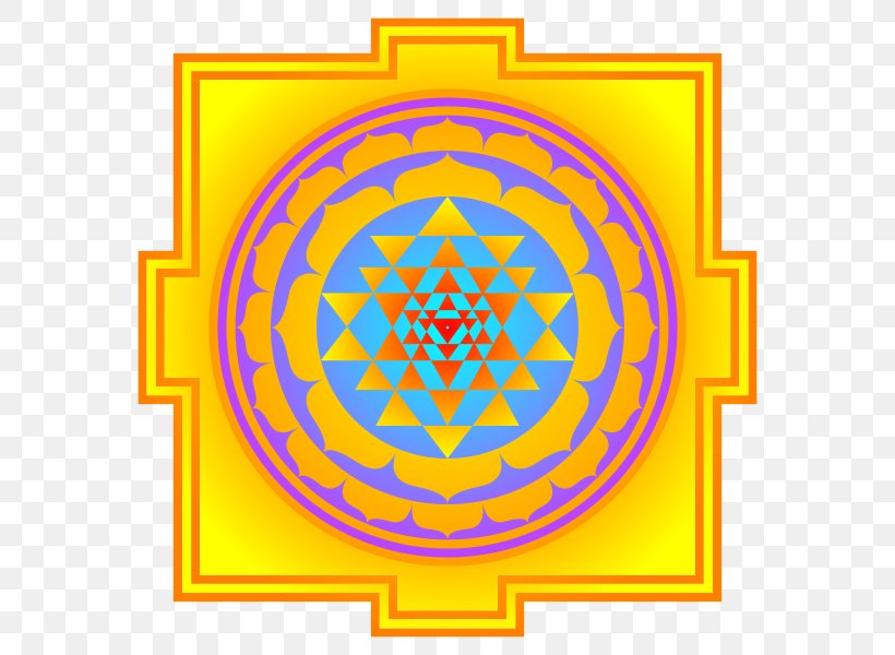 Lakshmi Sri Yantra Sacred Geometry, PNG, 600x600px, Lakshmi, Area, Chakra, Devi, Goddess Download Free