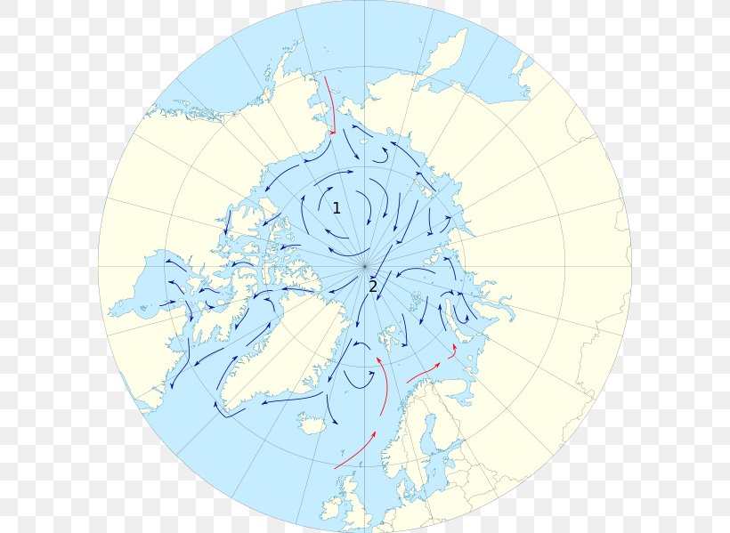 Arctic Ocean Beaufort Gyre Arctic Circle Transpolar Drift Stream Polar Regions Of Earth, PNG, 600x599px, Arctic Ocean, Arctic, Arctic Circle, Art, Azimuth Download Free