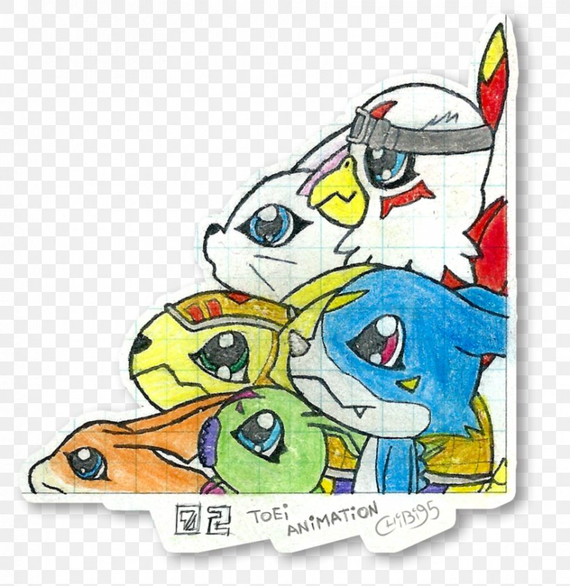 Armadillomon Gabumon Veemon Digimon Drawing, PNG, 882x907px, Watercolor, Cartoon, Flower, Frame, Heart Download Free