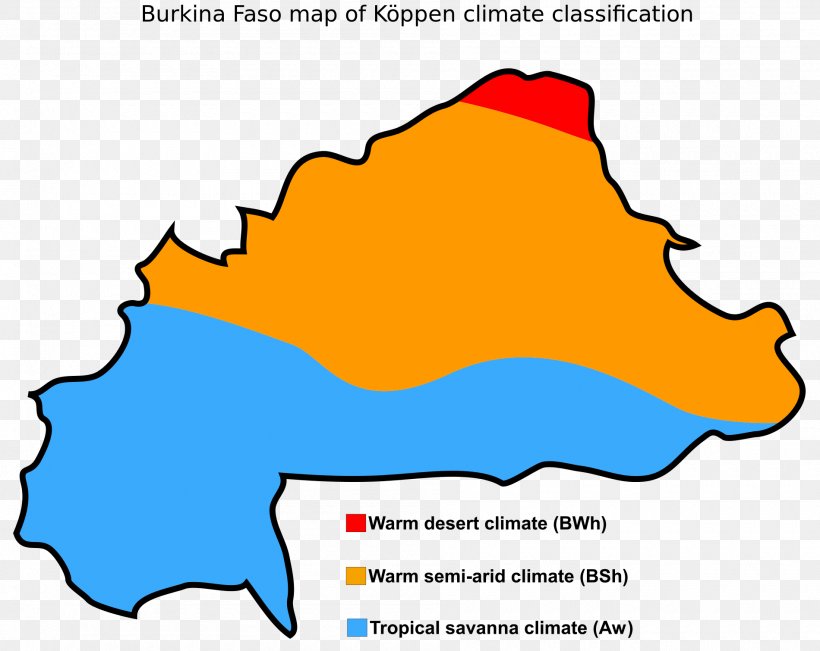 Burkina Faso Köppen Climate Classification Map Tropical Climate, PNG, 1900x1510px, Burkina Faso, Area, Artwork, Climate, Climate Classification Download Free
