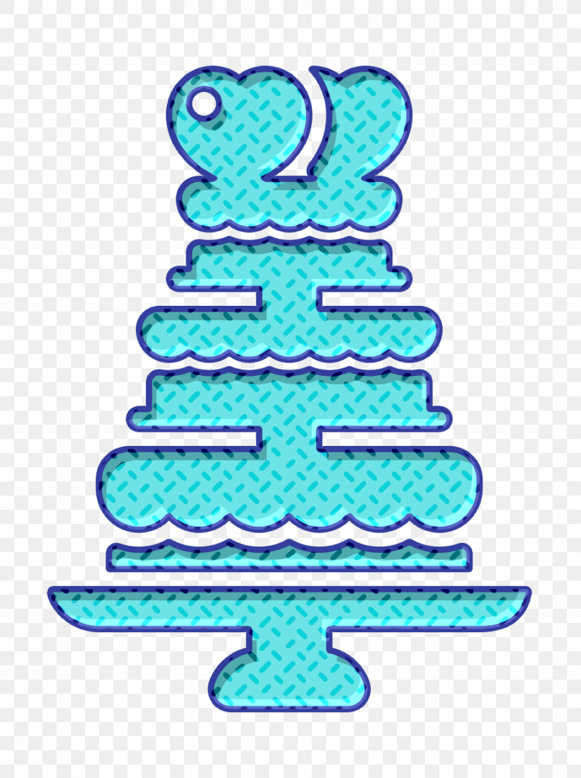 Cake Icon Wedding Icon Wedding Cake Icon, PNG, 928x1244px, Cake Icon, Aqua, Birthday Candle, Colorado Spruce, Turquoise Download Free