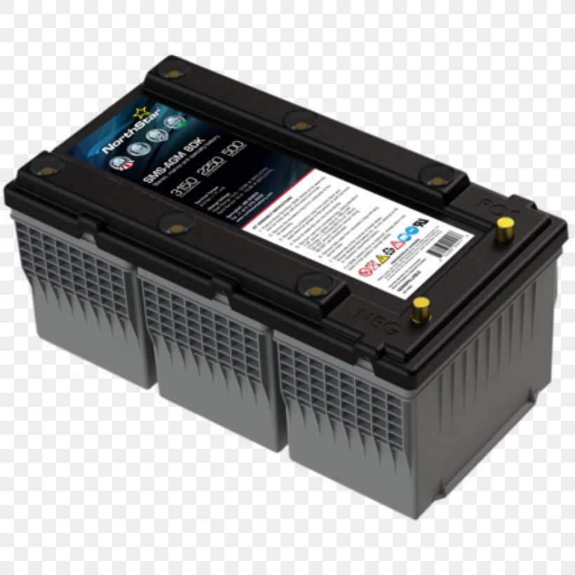 Electric Battery VRLA Battery Deep-cycle Battery NorthStar Battery Terminal, PNG, 1200x1200px, Electric Battery, Absorbent Glass Mat, Ampere Hour, Automotive Battery, Battery Download Free