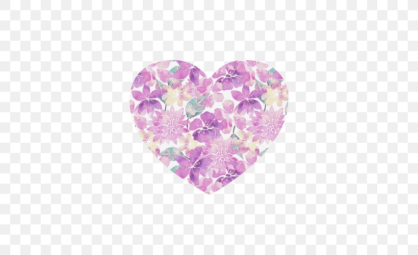 Watercolor Painting Towel Pastel Lavender Pattern, PNG, 500x500px, Watercolor Painting, Blue, Flower, Heart, Lavender Download Free