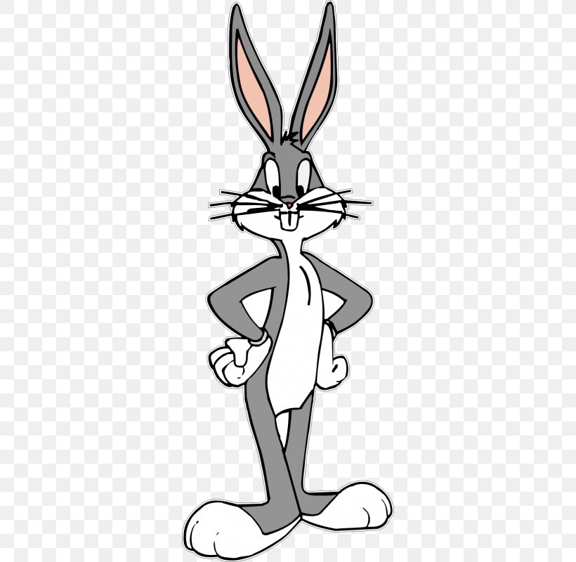 Bugs Bunny Porky Pig Looney Tunes Cartoon, PNG, 800x800px, Bugs Bunny,  Artwork, Black And White, Cartoon,