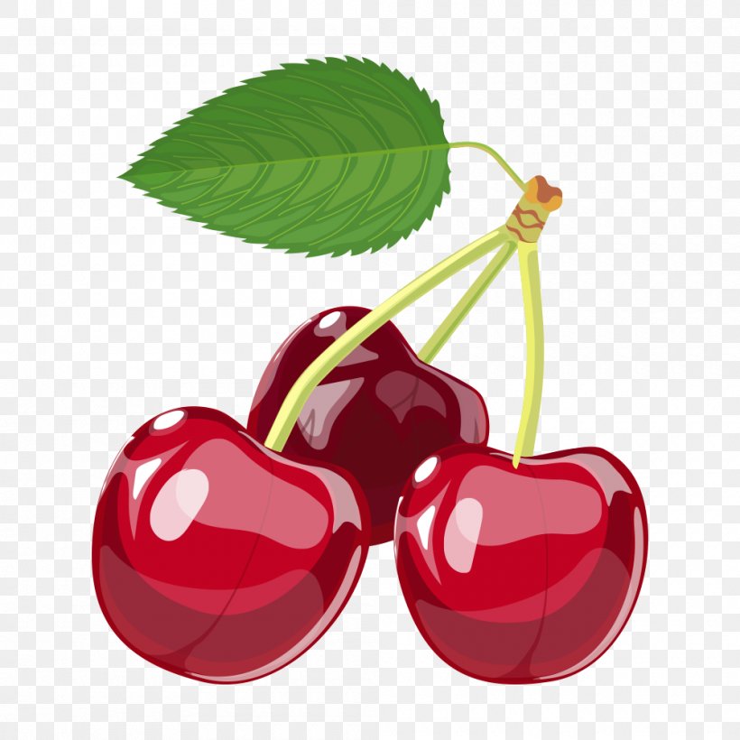 Cherry Berry Cartoon, PNG, 1000x1000px, Cherry, Apple, Auglis, Berry,  Cartoon Download Free