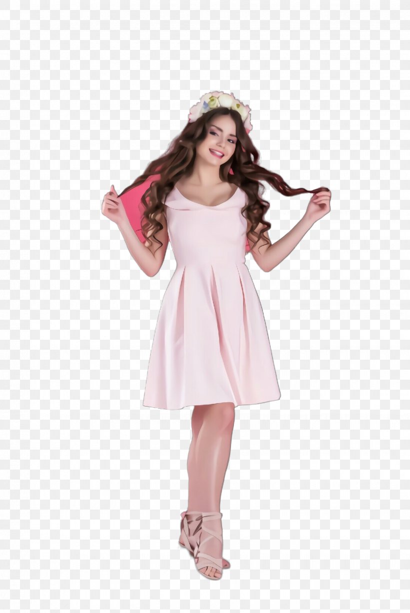 Clothing Pink White Dress Shoulder, PNG, 1635x2448px, Clothing, Aline, Cocktail Dress, Costume, Day Dress Download Free
